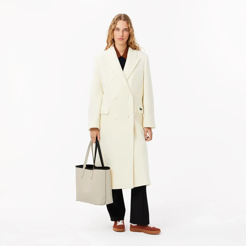 Lacoste Sac Cabas Anna Noir Farine