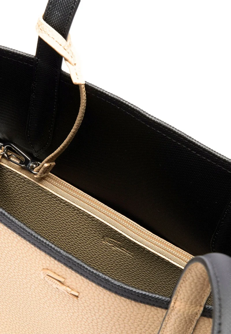 Lacoste Sac Cabas Anna Noir Farine