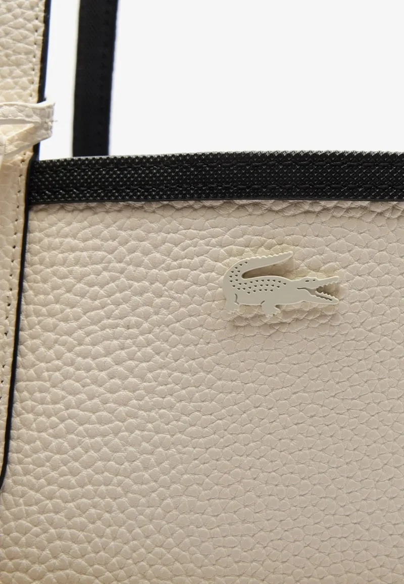 Lacoste Sac Cabas Anna Noir Farine