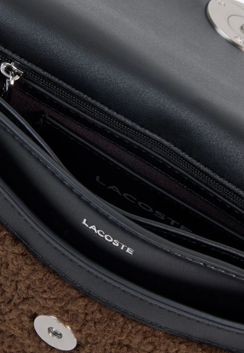 Lacoste Sac à bandoulière Femme Tennis Bliss Marron Noir