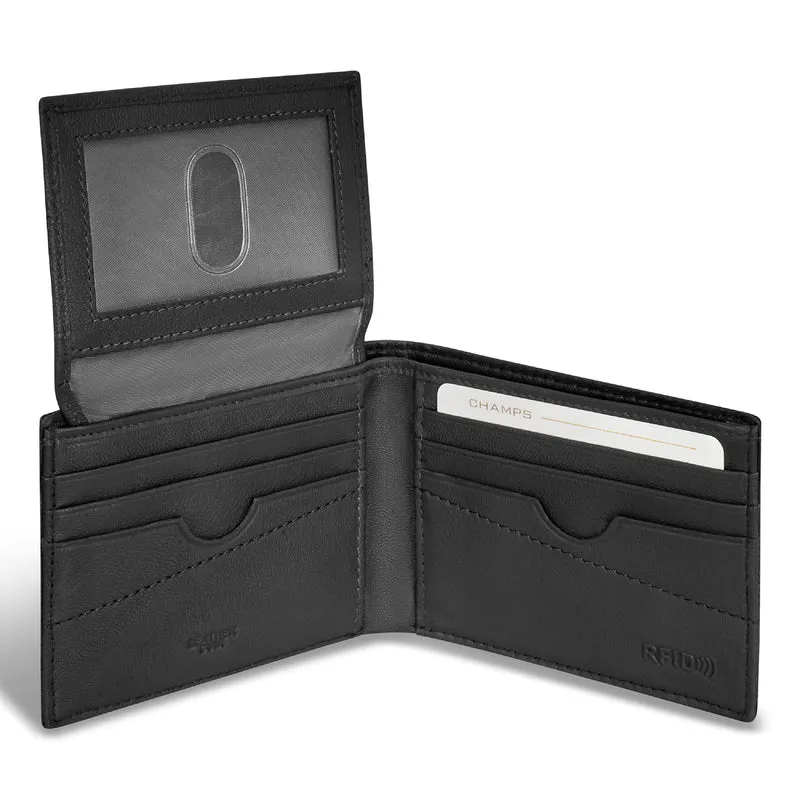 Camo / Leather Top Wing Wallet