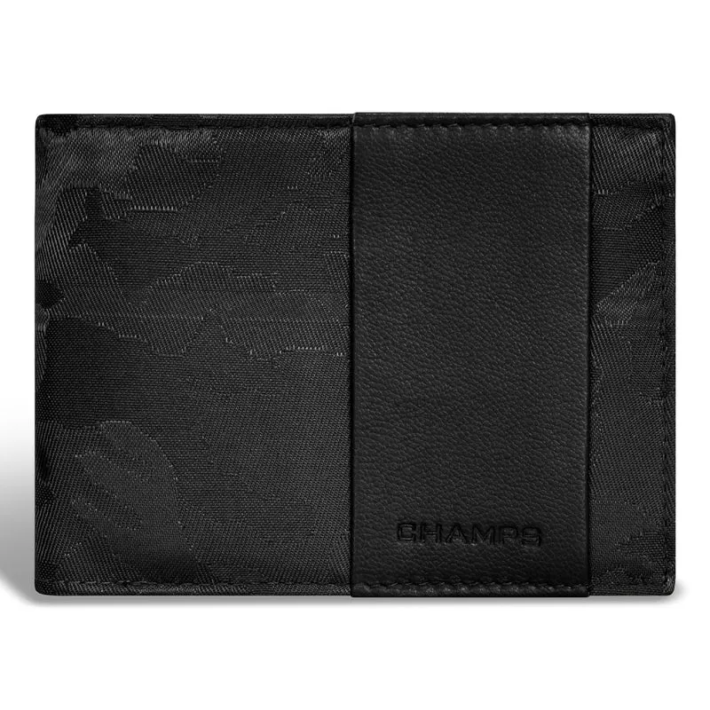 Camo / Leather Bi-Fold Wallet