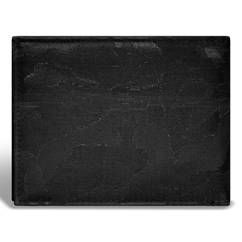 Camo / Leather Bi-Fold Wallet
