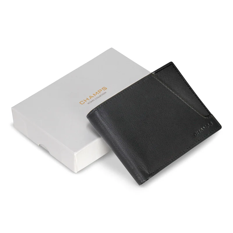Iconic / Leather Center Wing Wallet