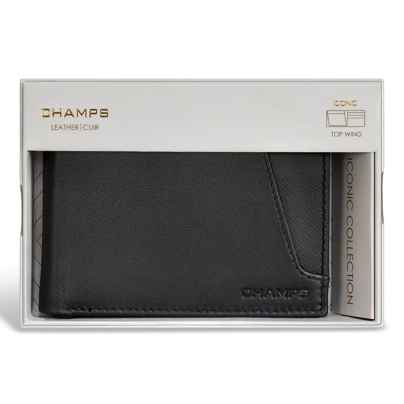 Iconic / Leather Top Wing Wallet