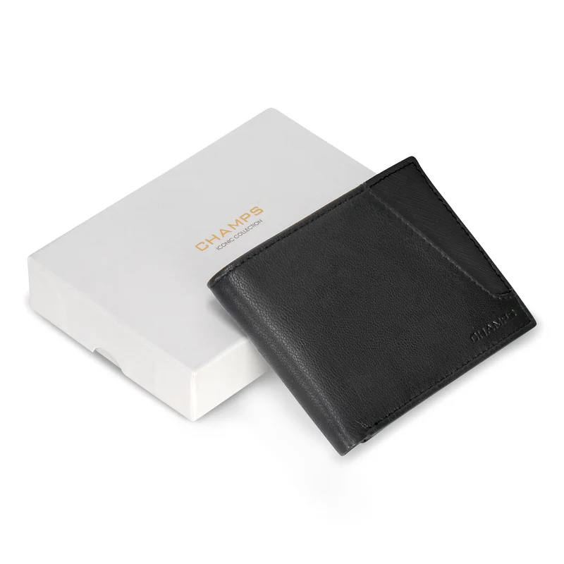 Iconic / Leather Bi-Fold Wallet