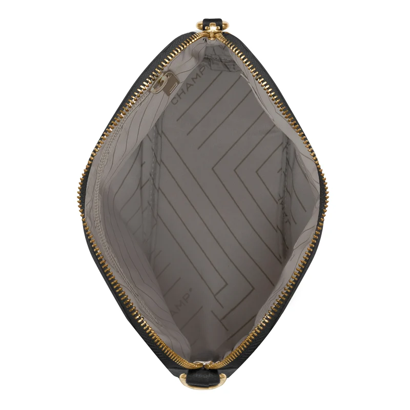 Gala / Leather Top-Zip Shoulder Bag