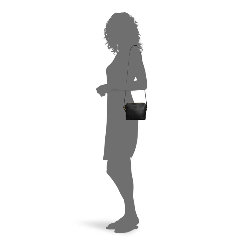 Gala / Leather Top-Zip Shoulder Bag