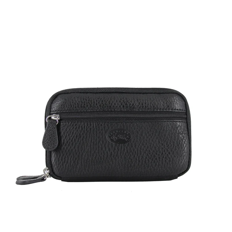 Pochette ceinture homme cuir Francinel Palerme 1139 Noir