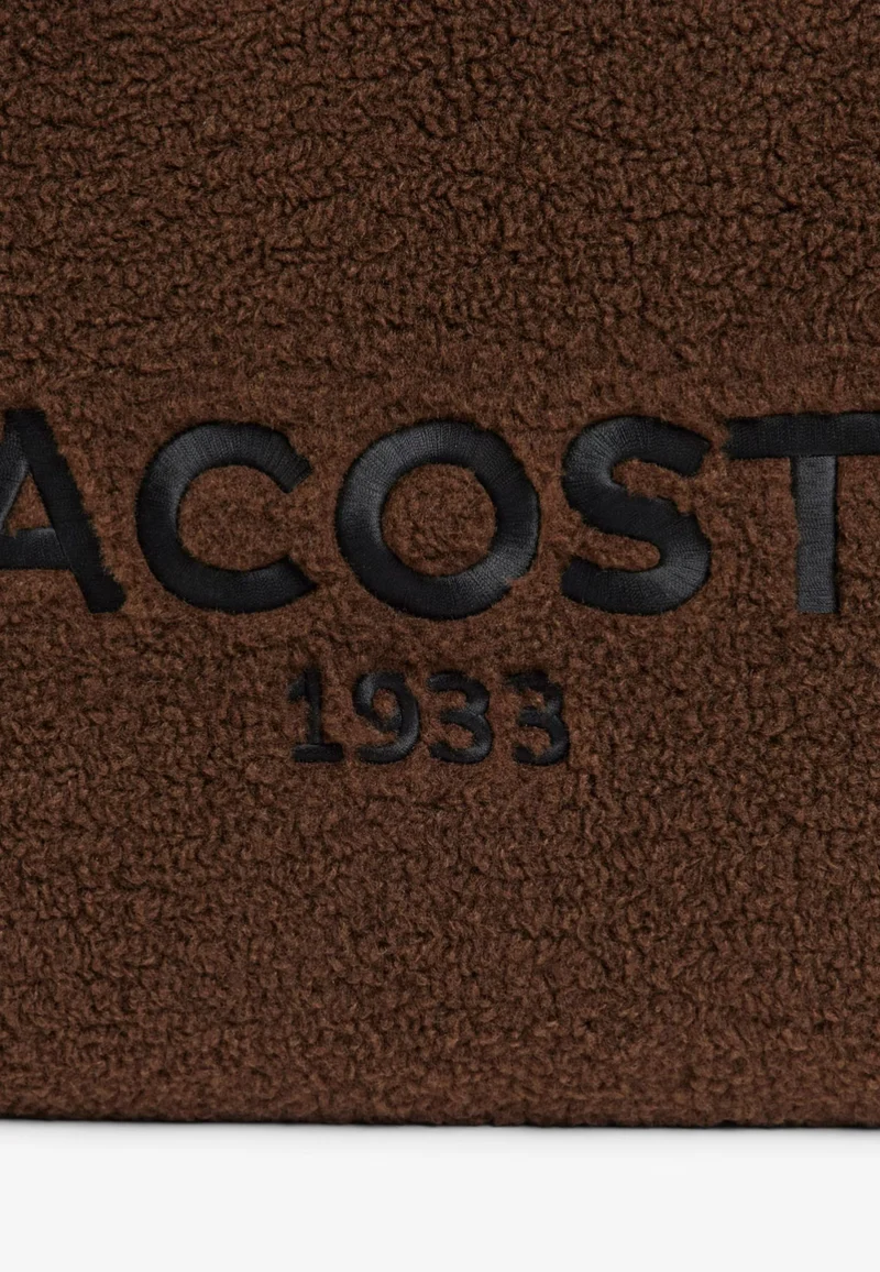 Lacoste Grand sac cabas Heritage Marron Noir