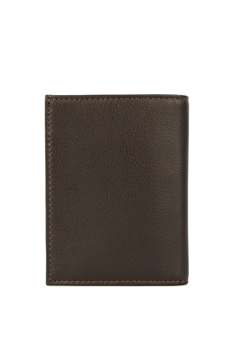 Lancaster Portefeuille Pliée Soft Vintage Homme Marron