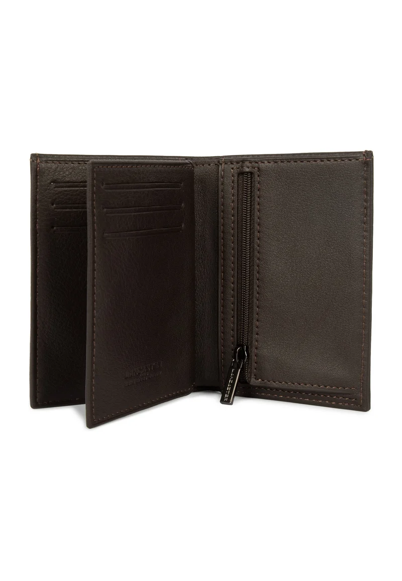 Lancaster Portefeuille Pliée Soft Vintage Homme Marron