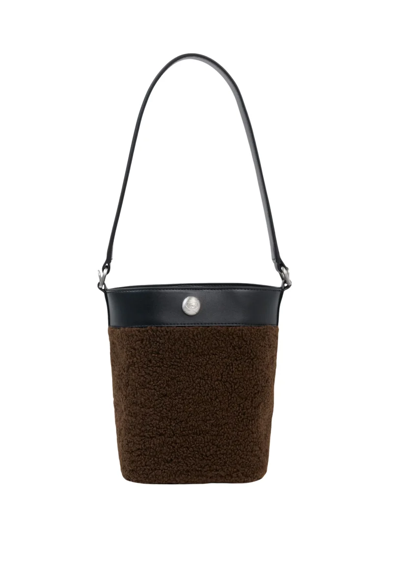 Lacoste Petit sac seau Femme Tennis Bliss Marron Noir