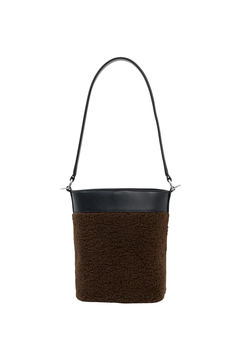 Lacoste Petit sac seau Femme Tennis Bliss Marron Noir