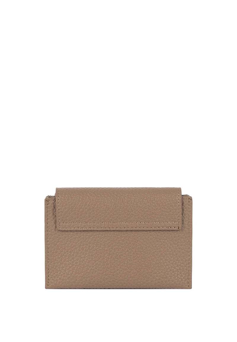 Lancaster Porte-cartes A rabat avec pression Maya Double KBA Praline