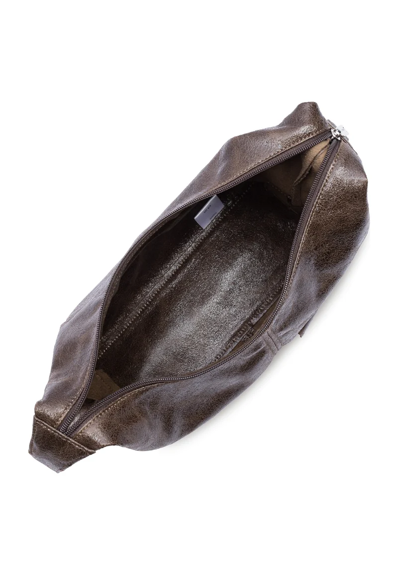 Lancaster Sac hobo Zippé M Rétro KBA Marron