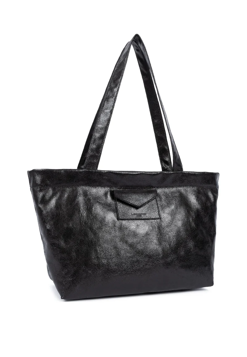 Lancaster Sac cabas épaule Zippé Rétro KBA Noir