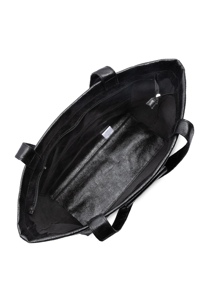 Lancaster Sac cabas épaule Zippé Rétro KBA Noir