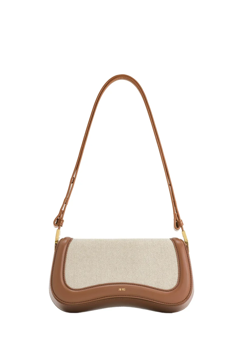 JW PEI Sac Bandoulière Joy Brown Canvas