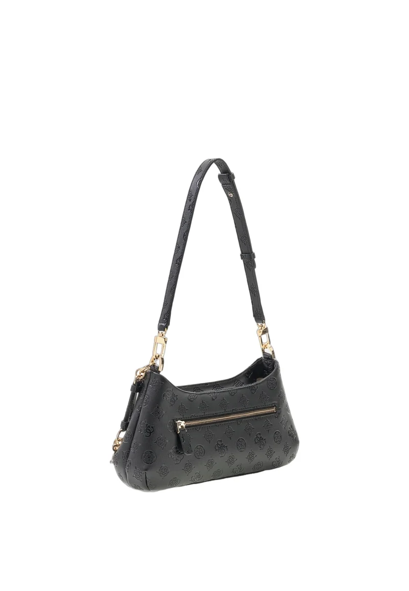 Guess Sac Bandoulière Carmella Black Logo