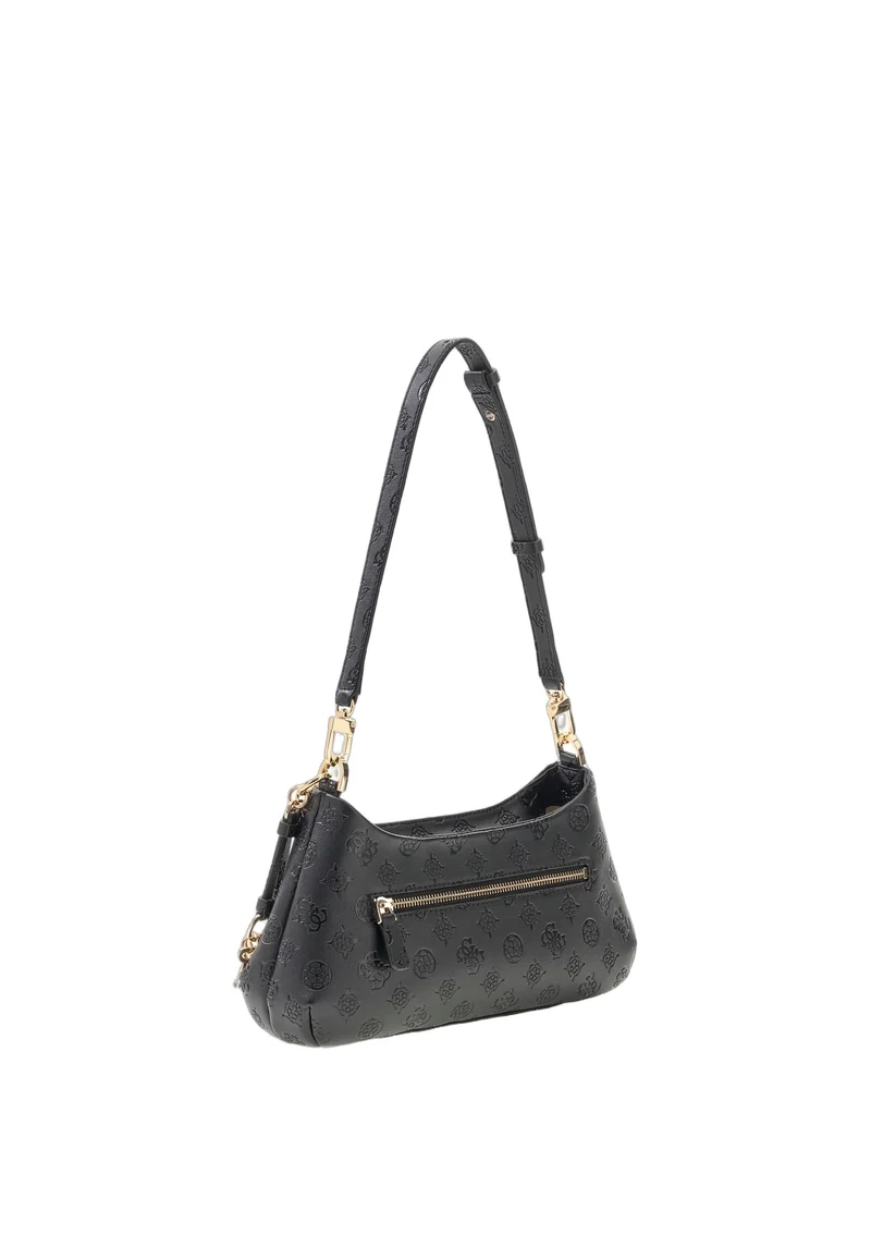 Guess Sac Bandoulière Carmella Black Logo