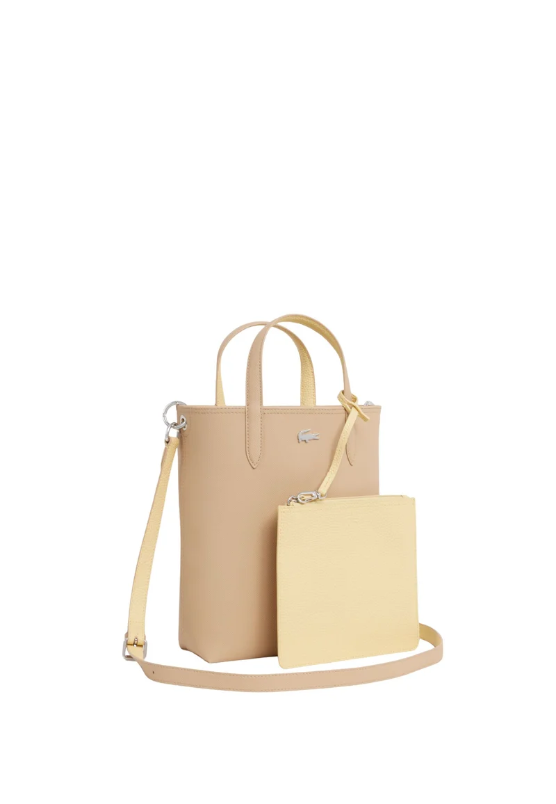 Lacoste Sac Vertical Anna réversible Anna Femme Viennois Soja