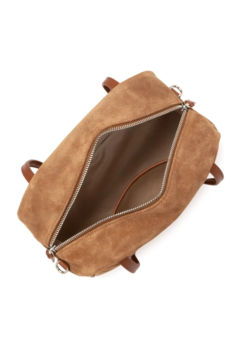Lancaster Sac à main Zippé M Suède IT Camel