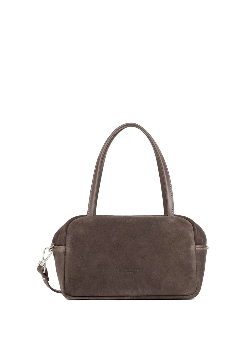 Lancaster Sac à main Zippé M Suède IT Marron