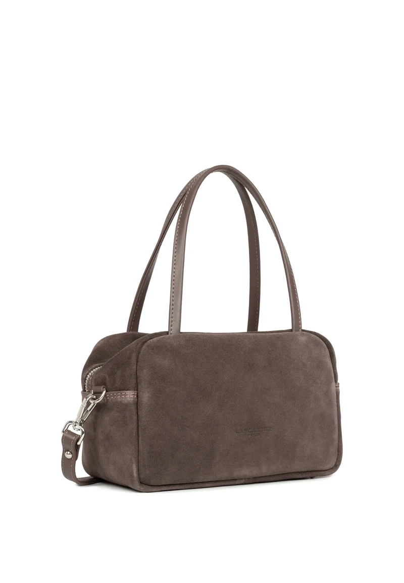 Lancaster Sac à main Zippé M Suède IT Marron