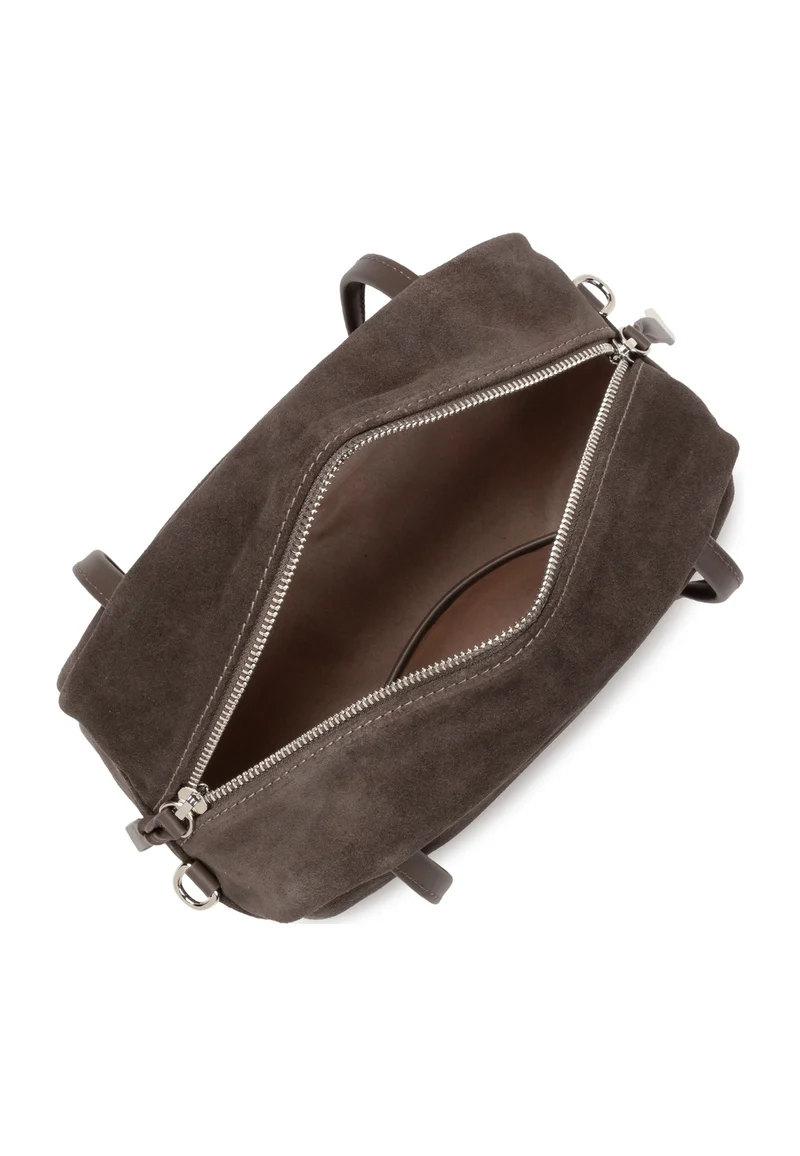 Lancaster Sac à main Zippé M Suède IT Marron
