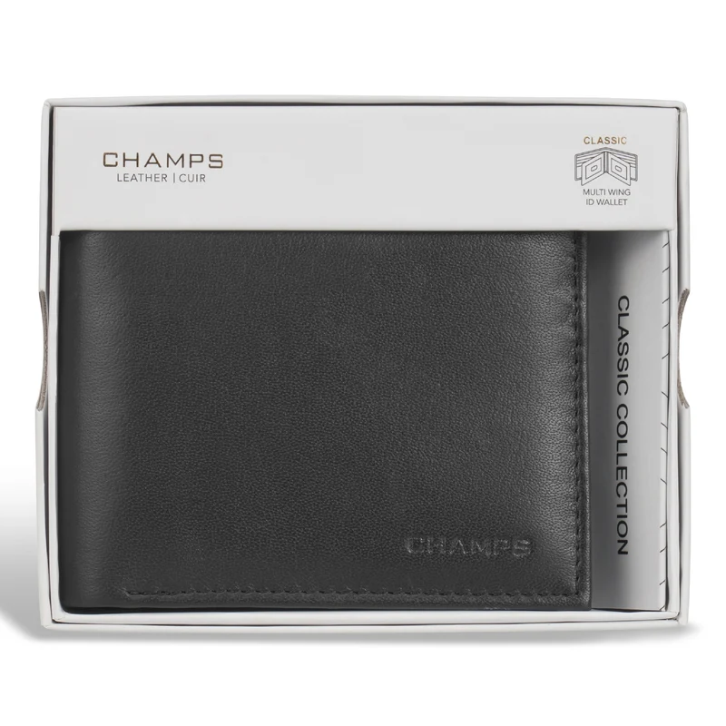 Classic / Leather Multi-Wing ID Wallet