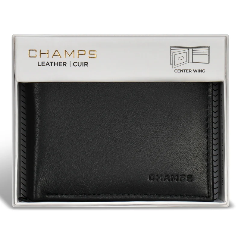 Classic / Leather Center-Wing Wallet