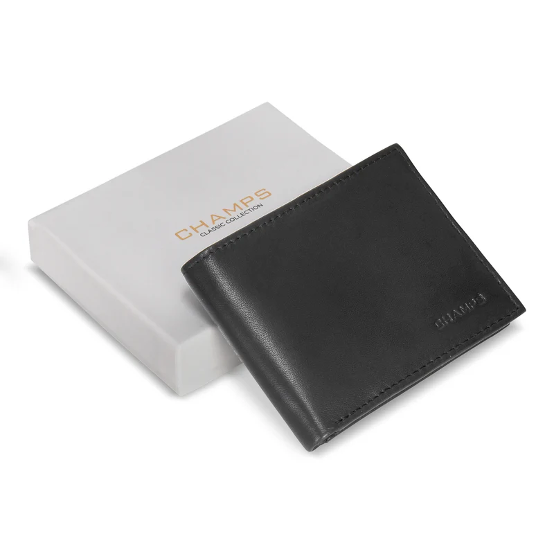 Classic / Leather Bi-Fold Wallet