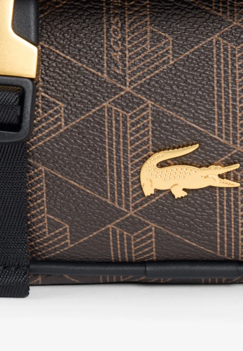 Lacoste Sacoche The Blend Monogramme Noir Shiitake