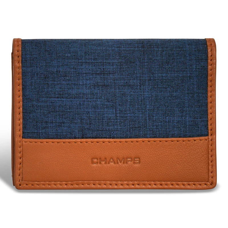 Denim / Leather Cardholder