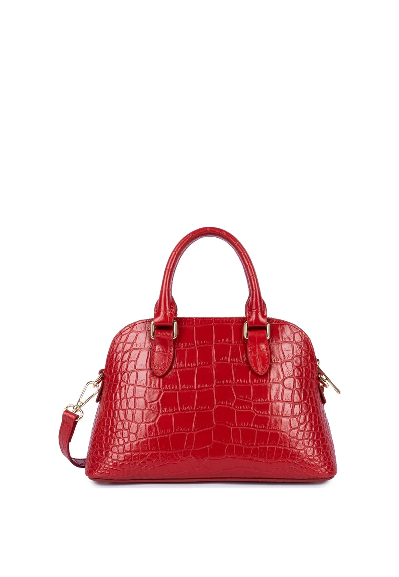 Lancaster Sac demi lune Zippée M Exo Rouge