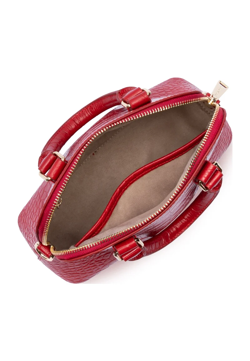 Lancaster Sac demi lune Zippée M Exo Rouge