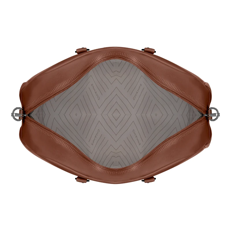 Onyx Leather Duffle Bag