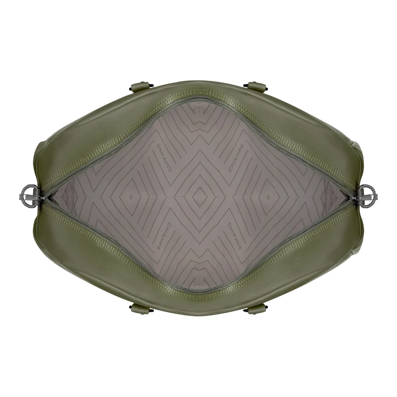 Onyx Leather Duffle Bag