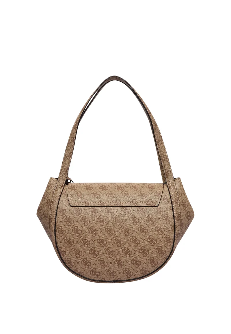Guess Sac à Rabat Coleen Monogramme Latte Logo