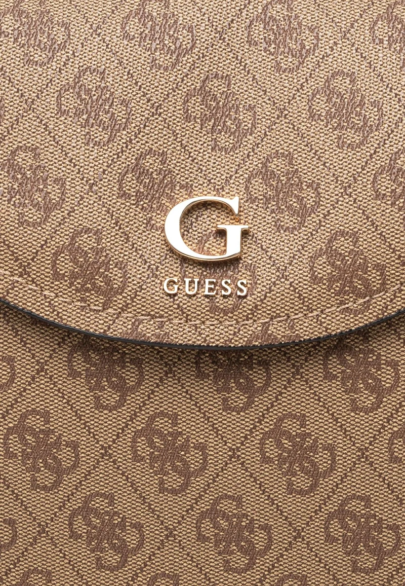Guess Sac à Rabat Coleen Monogramme Latte Logo