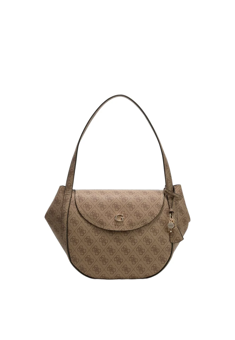 Guess Sac à Rabat Coleen Monogramme Latte Logo