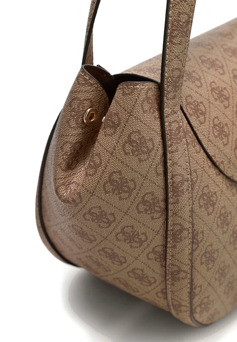 Guess Sac à Rabat Coleen Monogramme Latte Logo