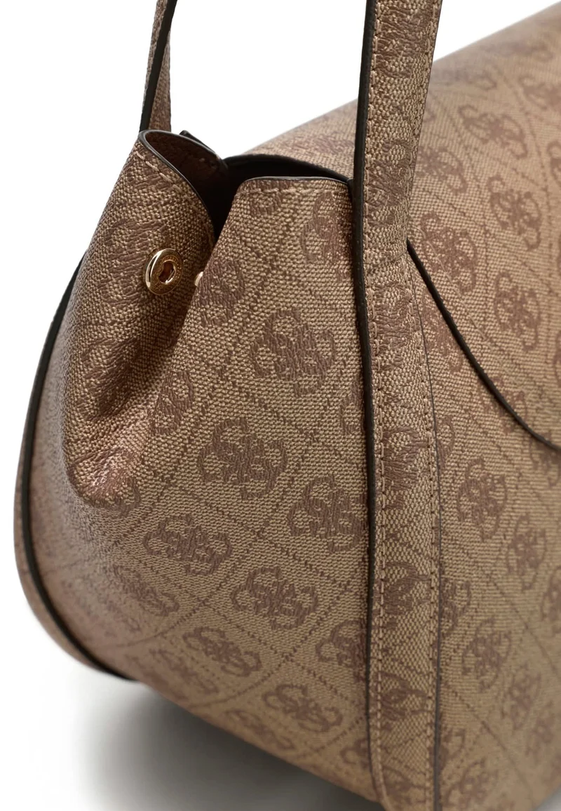 Guess Sac à Rabat Coleen Monogramme Latte Logo