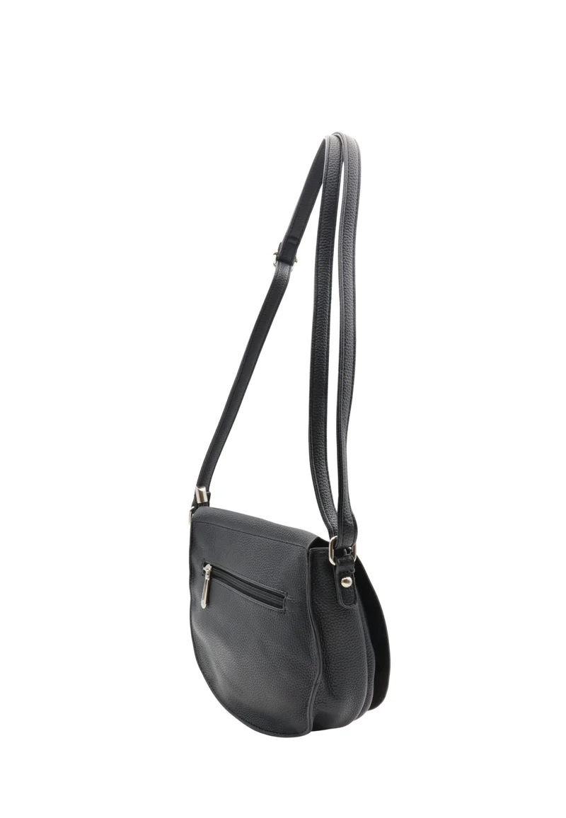 Sac porté croisé à rabat F7533 Flora & Co Noir