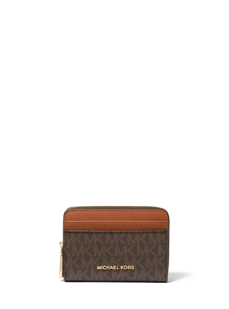 Michael Kors Portefeuille Jet Set Marron