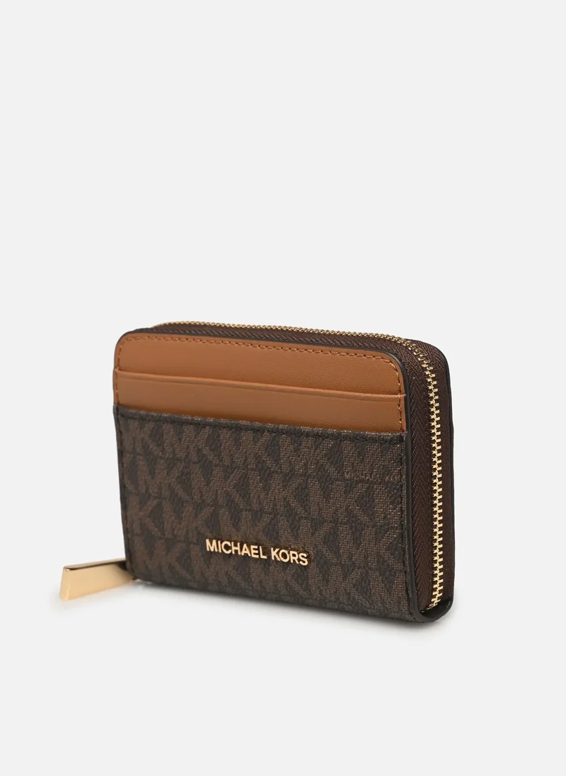 Michael Kors Portefeuille Jet Set Marron