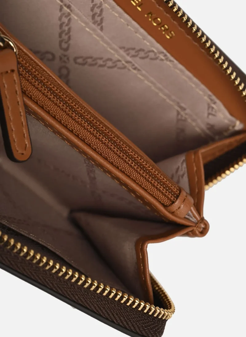 Michael Kors Portefeuille Jet Set Marron