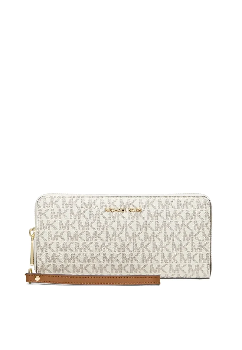 Michael Kors Porte monnaie / billet Jet Set Beige