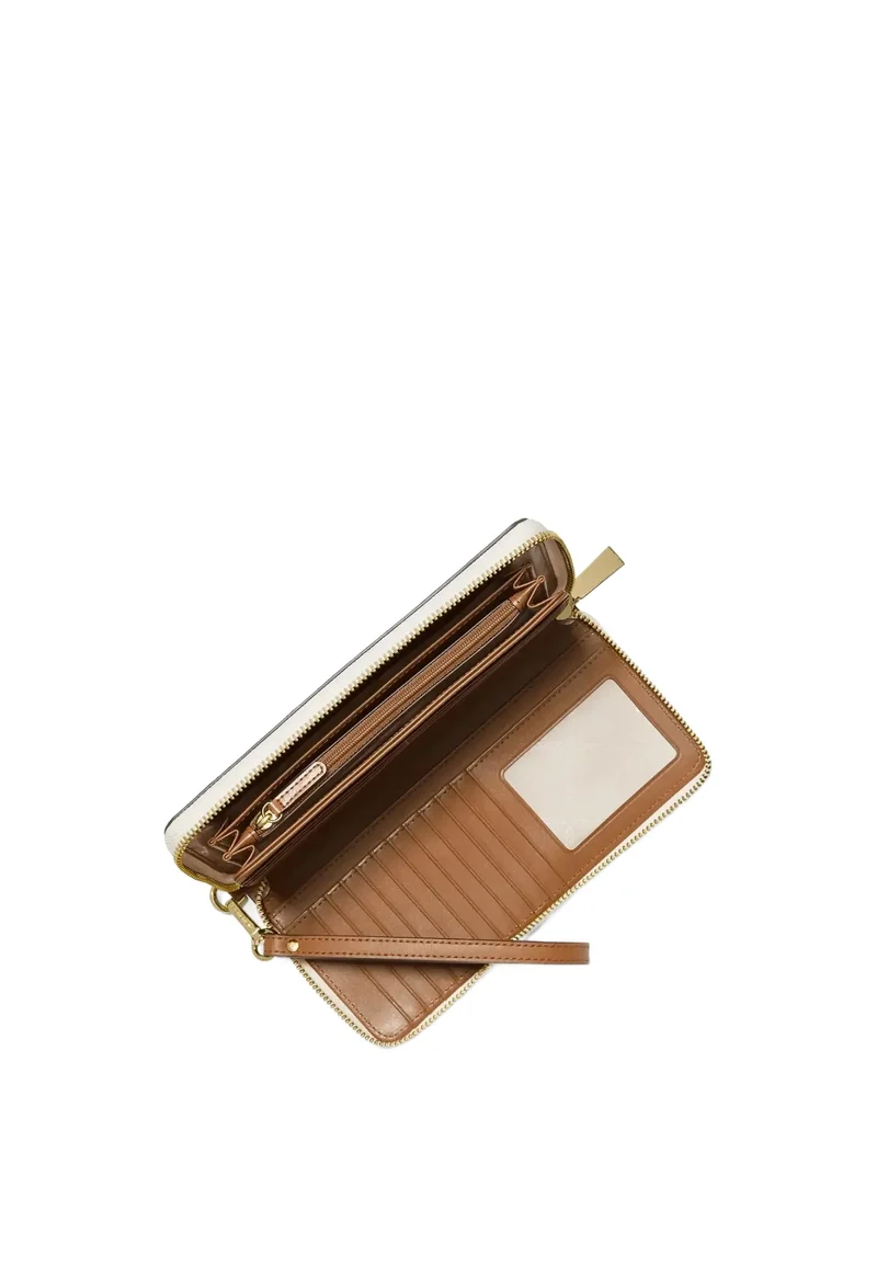 Michael Kors Porte monnaie / billet Jet Set Beige